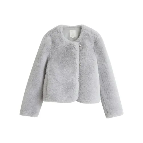 Inman Cropped Jacket Women's Light Gray Inman Укороченная Куртка Женская Светло-Серый