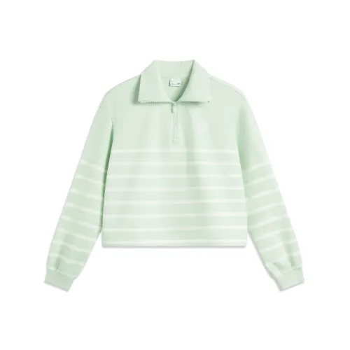 LINING Sports Life Collection Толстовка Женская Ледяной Fat Зеленый