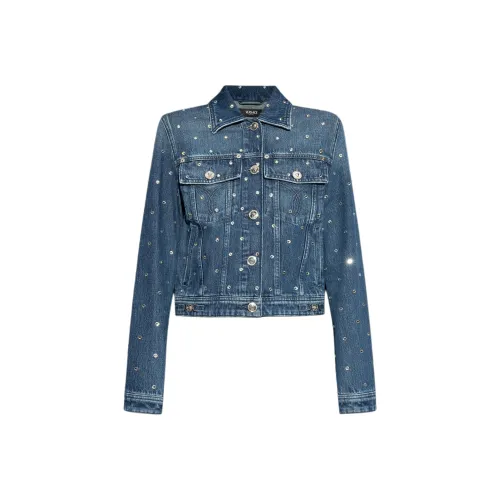 VERSACE Denim Jacket Women's Blue