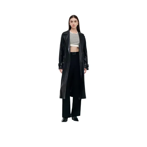 GOELIA Черное Женское Пальто