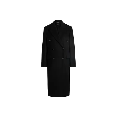 HUGO BOSS Черное Женское Пальто