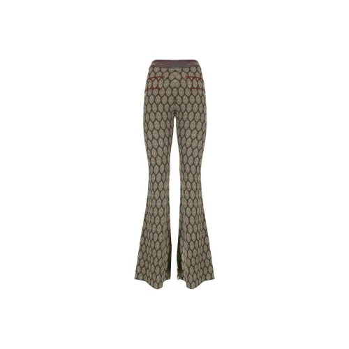 ETRO Коричневые Женские Повседневные Брюки
