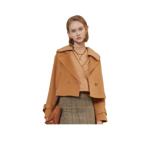 Anmani FW23 Пальто Женское Hazelnuts Коричневый