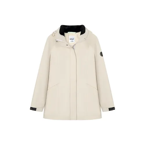 GOLF Пуховик Женский Светлый Абрикос