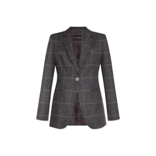 EMPORIO ARMANI Бизнес-костюм женский серый