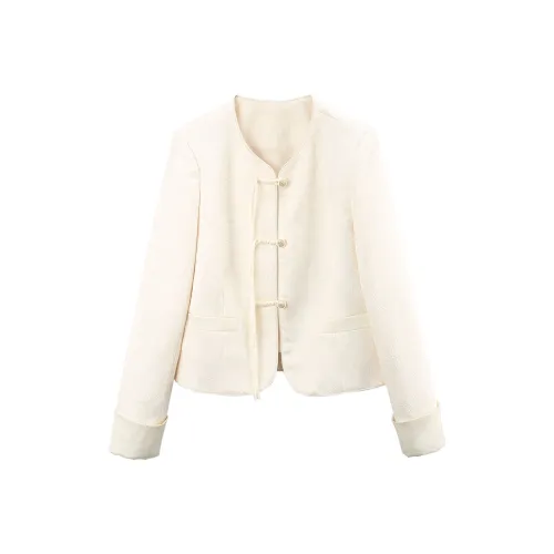 A paradise for awakening Укороченное пальто женское бежевый