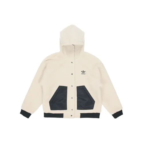 Adidas Originals Шерпа Куртка Женская Черная