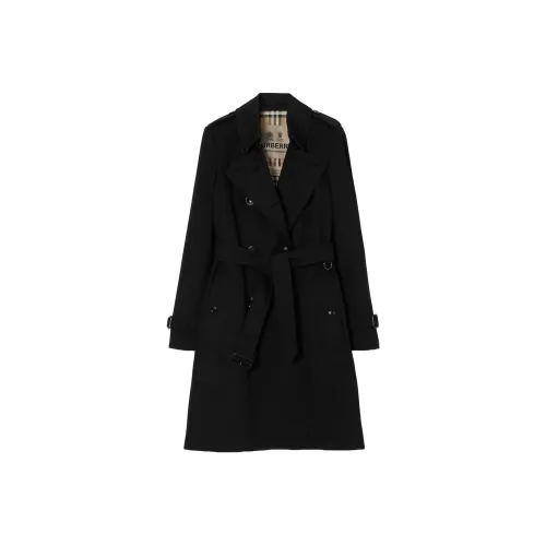 Burberry SS24 Тренчкот Женский Черный