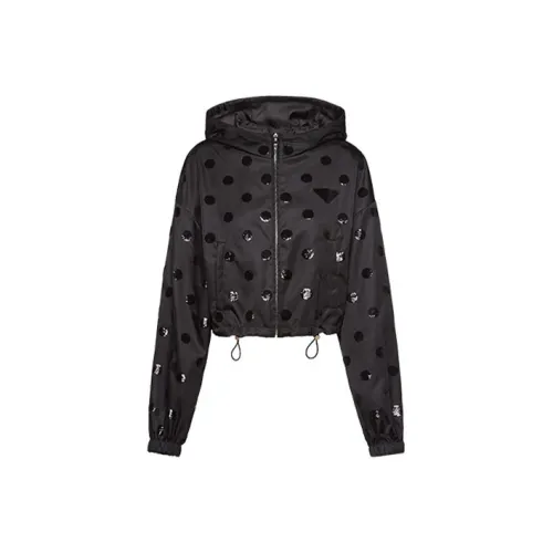 PRADA Черное Женское Короткое Пальто