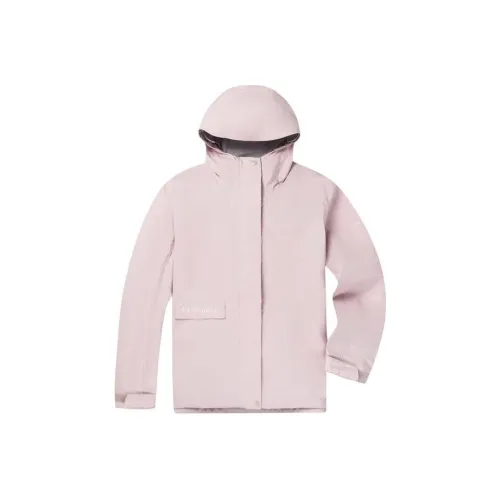 Columbia Водонепроницаемый и Ветрозащитный Ветровка Женские Розовый