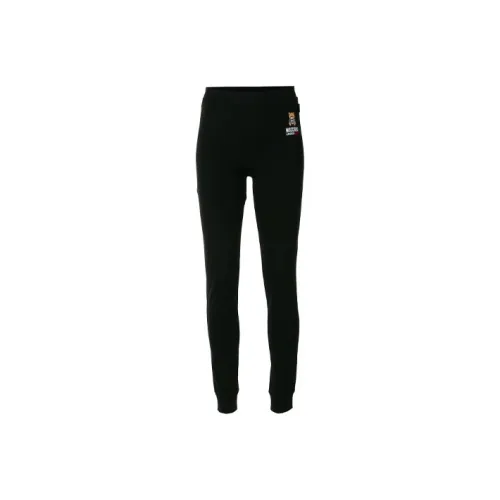 MOSCHINO Черные Женские Леггинсы