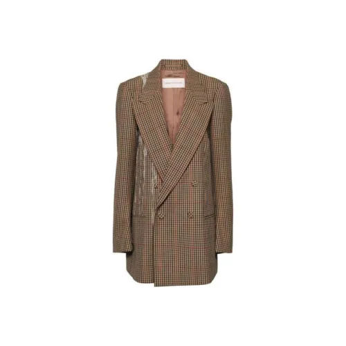 DRIES VAN NOTEN Коричневое Женское Пальто