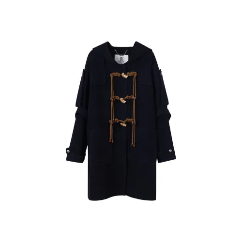 NancyCavally Пальто Женское Темно-синий