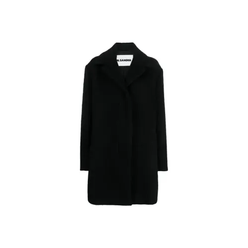 JIL SANDER Черное Женское Пальто