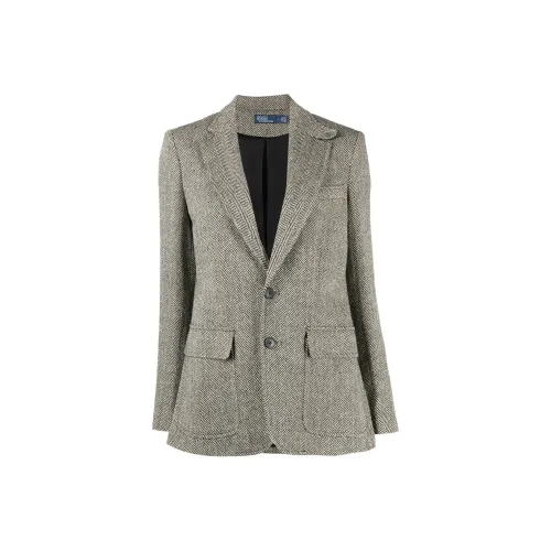 Polo Ralph Lauren Бизнес-костюм Пальто Женское Песочно-бежевый