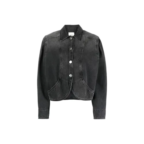 ISABEL MARANT Черные Женские Джинсовые Куртки
