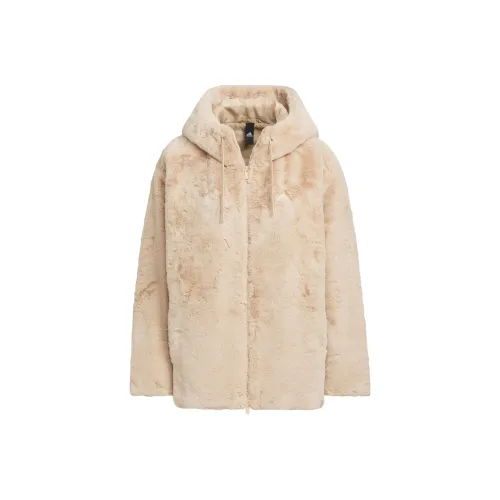 Adidas Волшебный Светло-янтарный Женские Бархатные Куртки