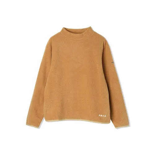 Columbia x TOMOKO SUZUKI Enjoy MOUNTAIN LIFE Tomo Судзуки Kosan Толстовка Женская Кленовый Желтый