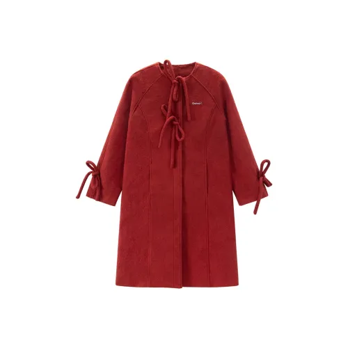 UNIFREE Red Women's Coat UNIFREE Красный Женский Пальто