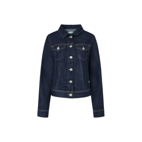 Pepe Jeans Синие Женские Джинсовые Куртки