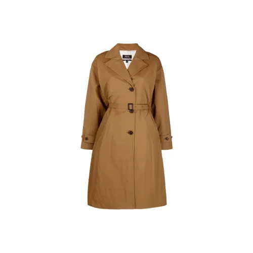 A.P.C Коричневый Женский Тренч