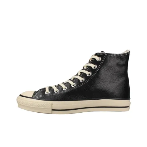 Конверс All Star Slip-Resistant Abrasion-Resistant High Top Skateboard Shoes Unisex Black Конверс All Star противоскользящие устойчивые к истиранию высокие кеды для скейтбординга унисекс черные