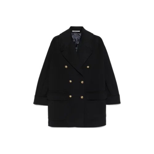 Tagliatore Пальто Женское Морской Синий