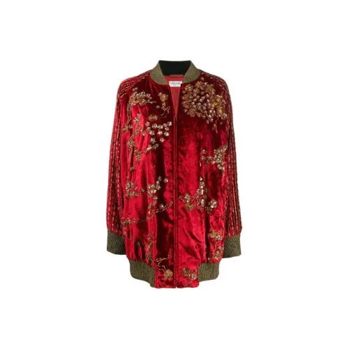 SAINT LAURENT Красный Женская Бейсбольная Джерси