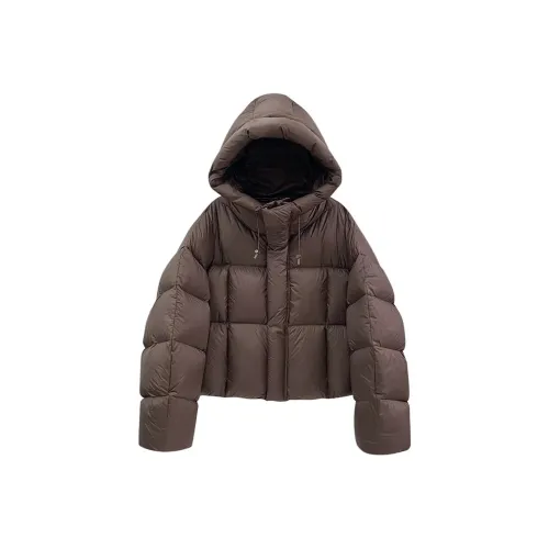 AURORA MUSE Пуховая куртка Женская Кофейного цвета