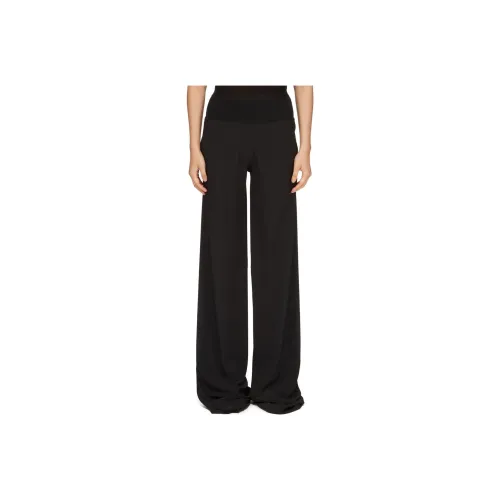 RICK OWENS Черные Женские Повседневные Брюки