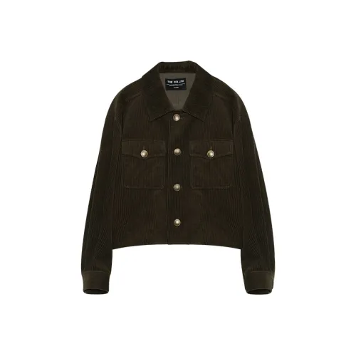 THE SEA LIFE Укороченная куртка женская каштанового цвета