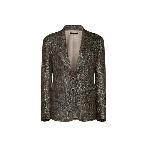 TOM FORD Бизнес-костюм Пальто Женское Золотое