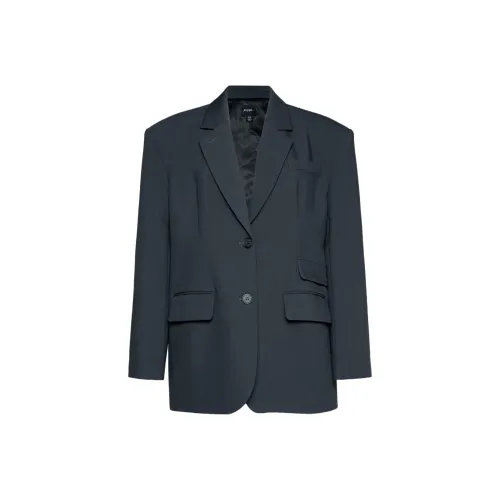 NASTY GAL OVERSIZED Способный Блейзер Бизнес-Костюм Женский Угольный Серый