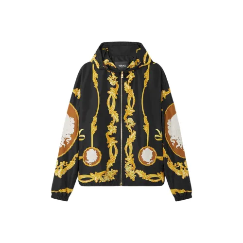 VERSACE Medusa Куртки и Пальто Мужской Черный
