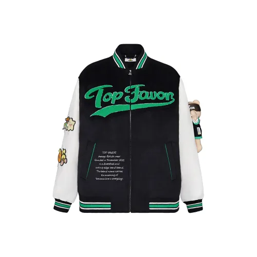 TOP FAVOR Черный Унисекс Бейсбольная Джерси