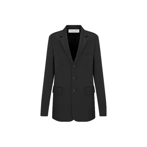 DIOR Бизнес-костюм пальто женское черное