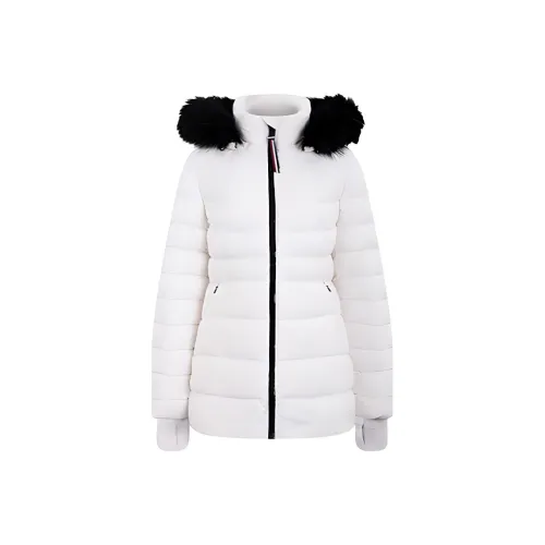 Tommy Hilfiger Белый YAF Женские Пуховики
