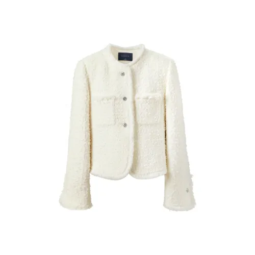 3COLOUR Экрю Женское Пальто