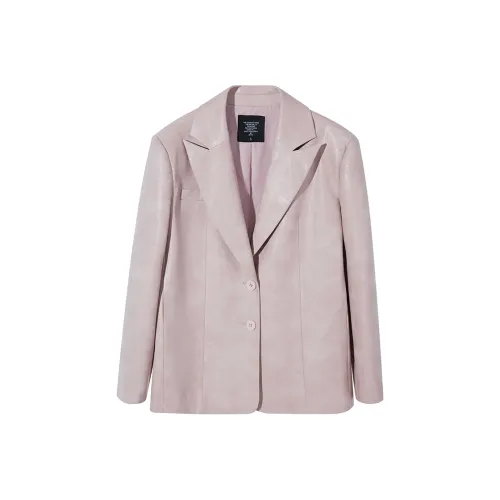 Ouyang Бизнес-костюм женский цвет пыльно-розовый