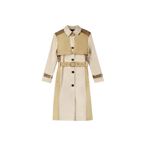 COACH Тренчкот Женский Хаки