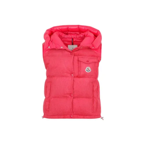 Moncler Розовые Женские Жилеты