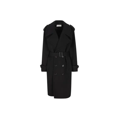 SAINT LAURENT Пальто Женское Черное