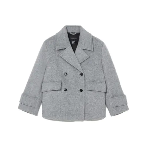CLUB MONACO Серые Женские Бархатные Куртки