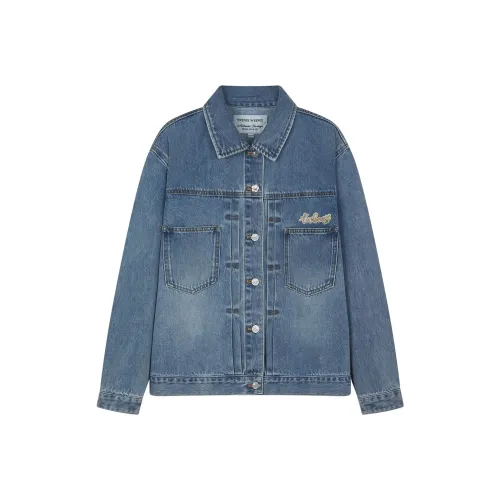 Teenie Weenie Средне-голубое Женское Короткое пальто