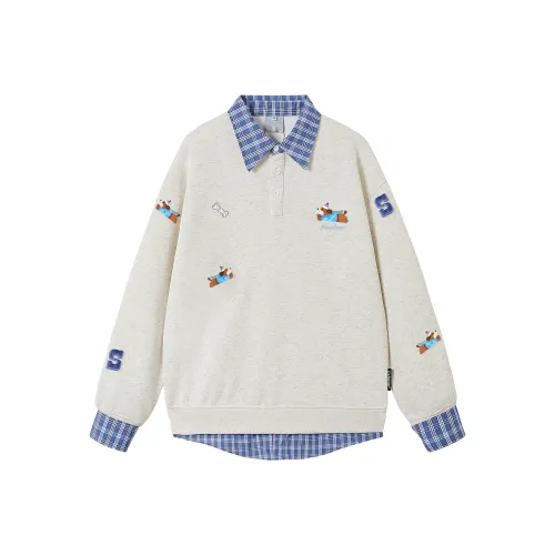 FOASIS Серый Унисекс Свитшоты