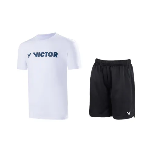 Victor Повседневная Спортивная Одежда Унисекс Белый Черный