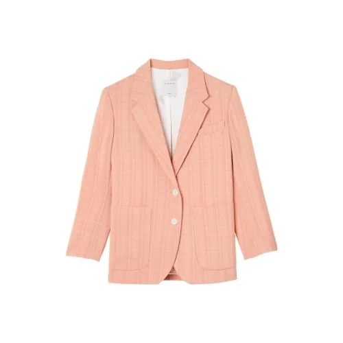 SANDRO Оранжево-розовый Женские офисные костюмы