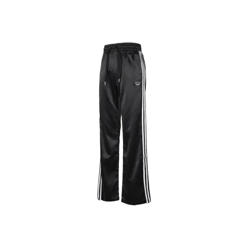 Adidas Originals Вязаные Спортивные Штаны Женские Черные