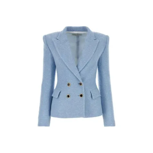 Alessandra Rich Blazers Женские Светло-Синий
