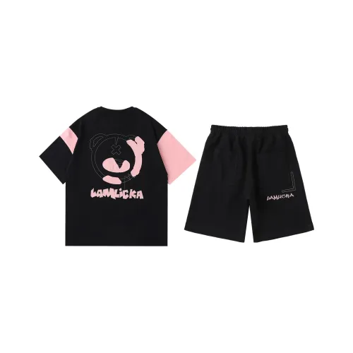 LAMLICKA Повседневная спортивная одежда Унисекс Черный